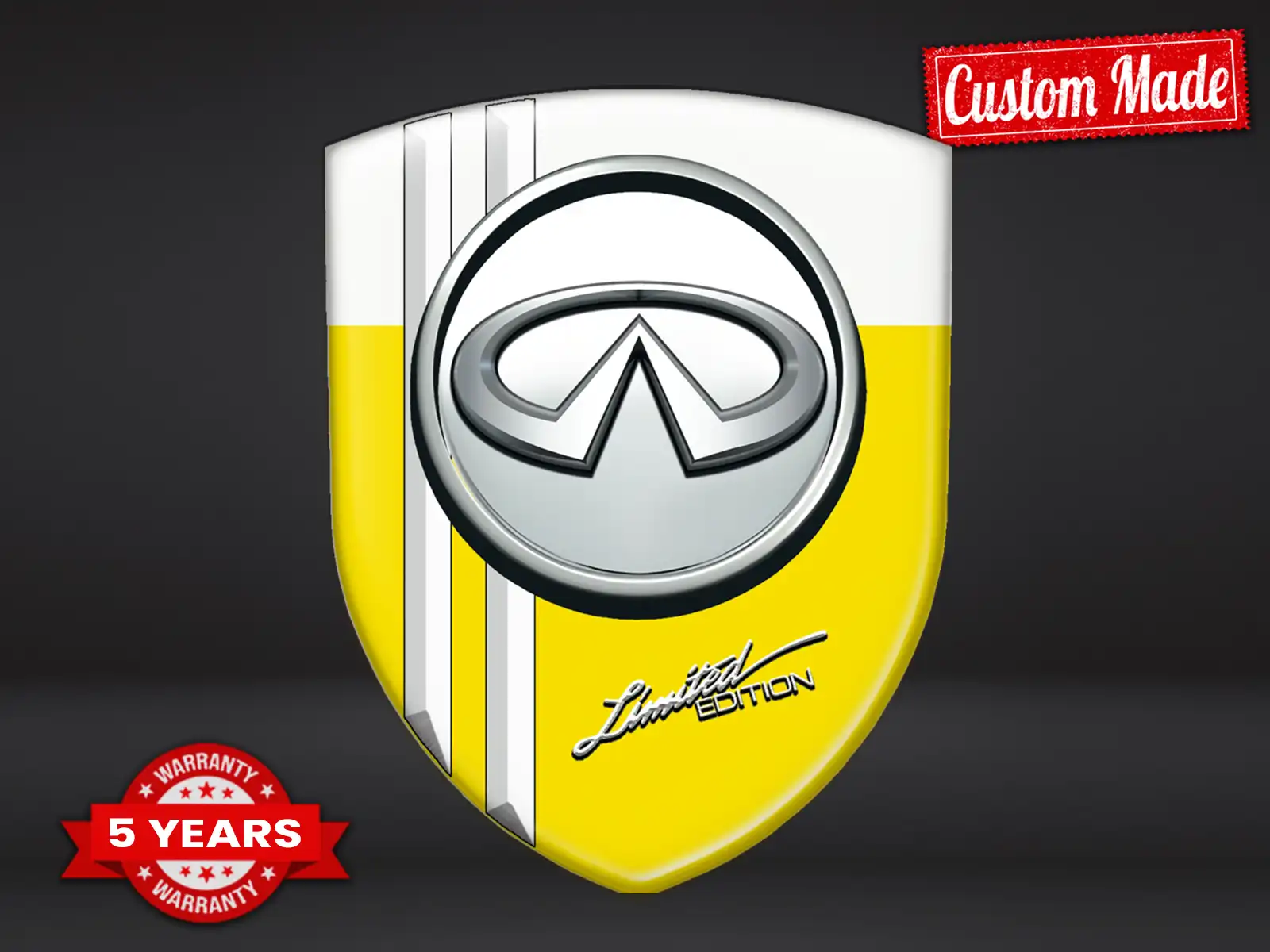 Infiniti Badges Auto Pro Max Robustes Élégants Performance